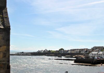 View across sea towards Anstruther Wester.